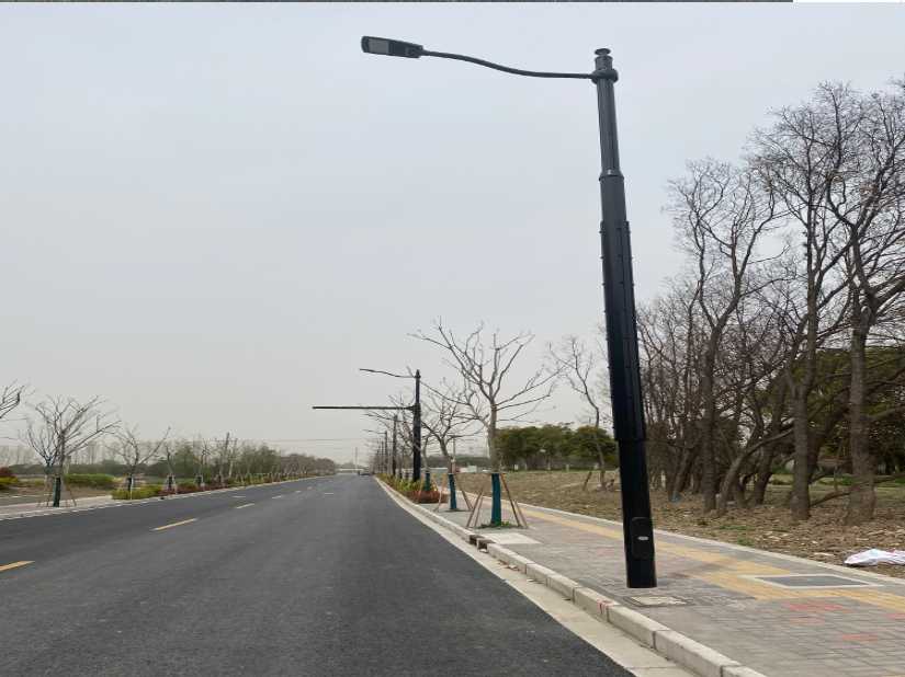 团风县上海综合杆 太阳能路灯工程